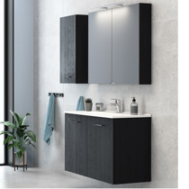 SERVANTSKAP 100 X 44 CM MED 2 DØRER