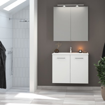 SERVANTSKAP 80 X 44 CM MED 2 DØRER